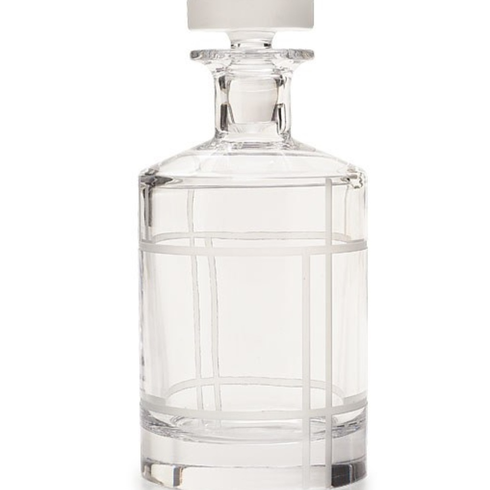 Kate Spade Madison Square Crystal Decanter Lenox